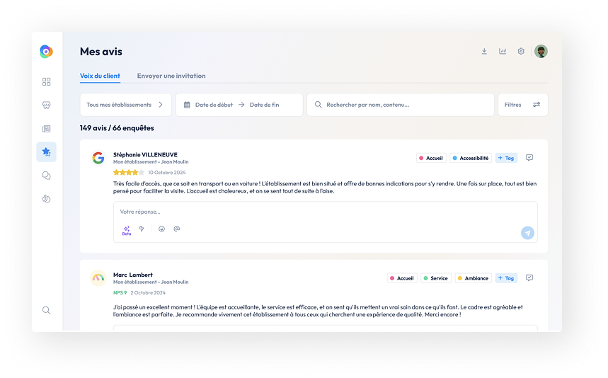 Partoo : Review Management